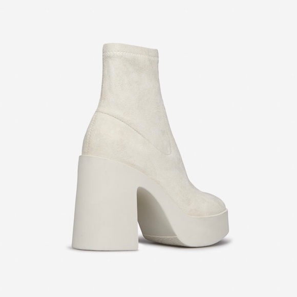 White Platform Boot - Picture 3 of 7